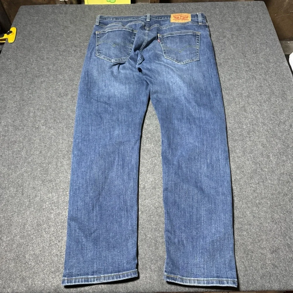 Levi's 502‎ Jeans Mens 34x30 (34x27) Taper Fit Blue Denim Western Retro Outdoor